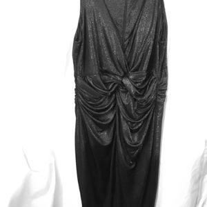 Gorgeous Black Shimmer Evening Dress
